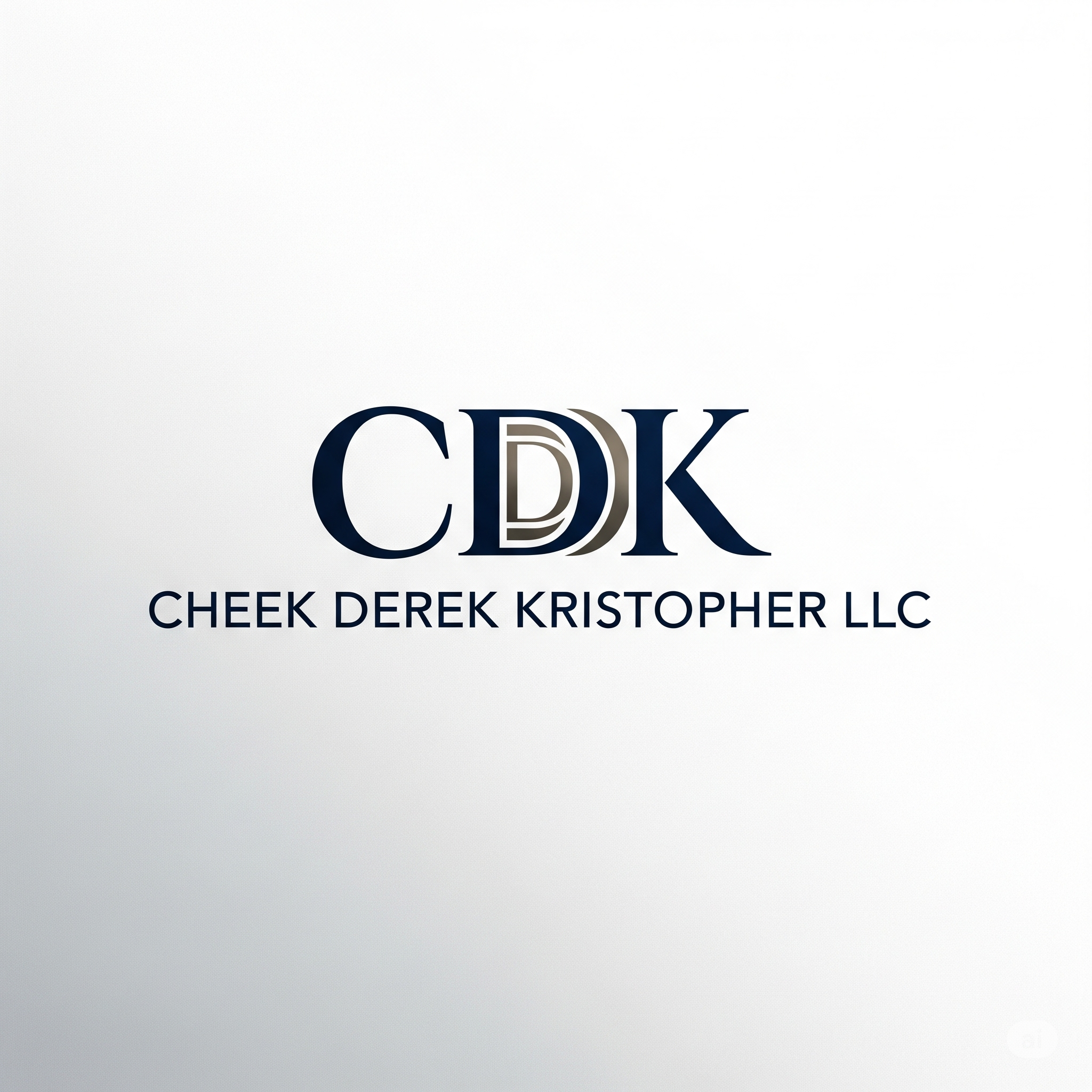 CHEEK DEREK KRISTOPHER LLC AI robot logo for stock prediction platform